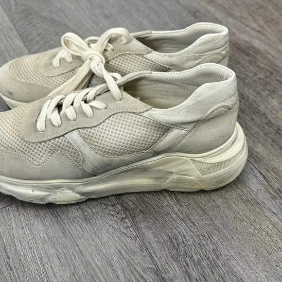 Free People Let's Wander Distressed Washed Sneakers - Picture 4 of 14